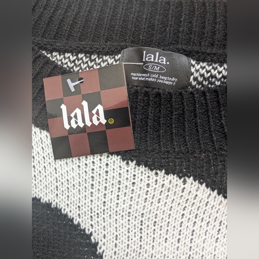 NWT (Sold Out Online) Dressed In Lala Yin And Yang Sweater (S/M) - Picture 4 of 5